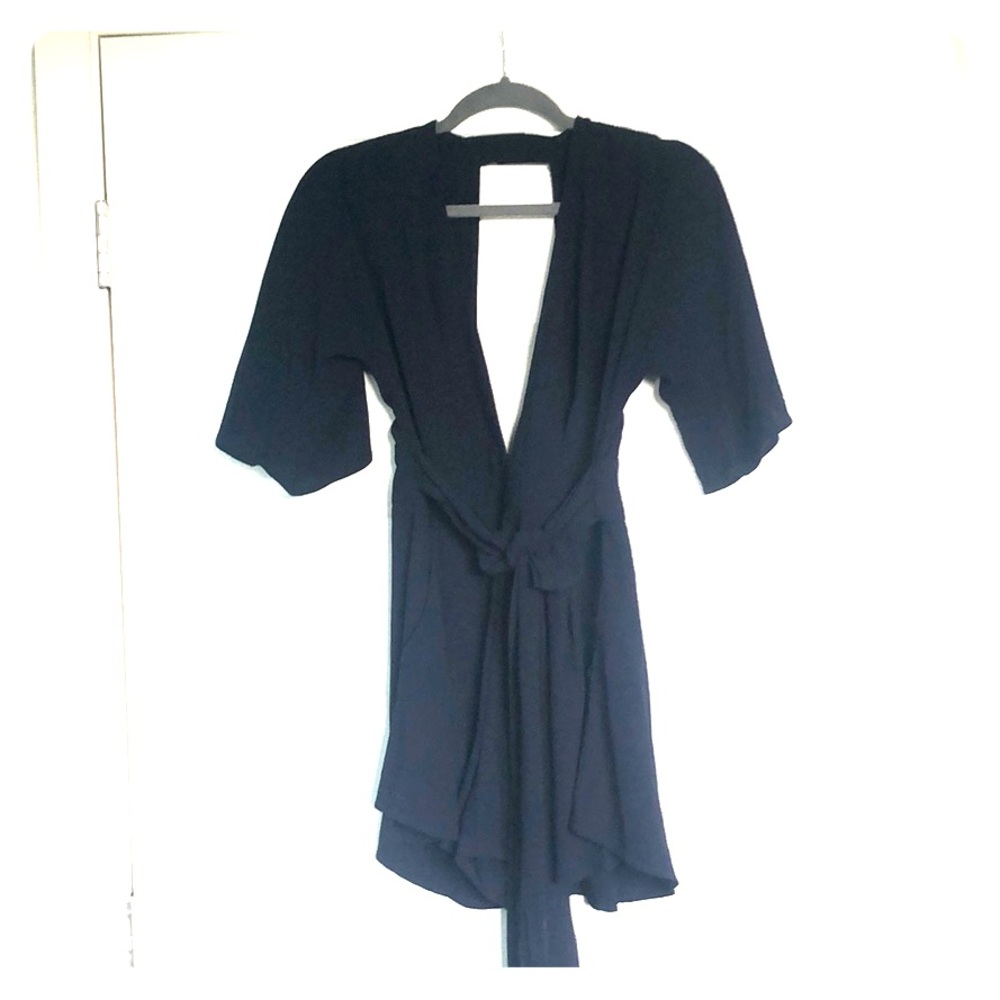 New Olivaceous Navy Romper